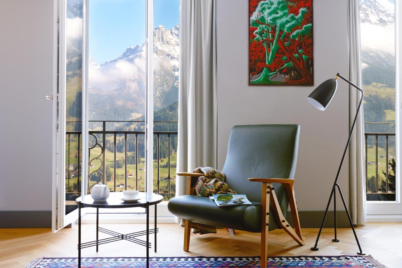 Bellevue Parkhotel & Spa - Relais & Chateaux Adelboden Eksteriør billede